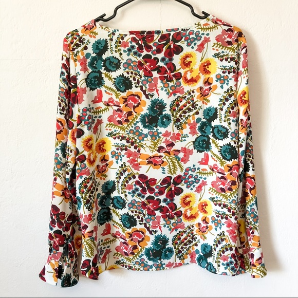 LOFT Floral Blouse - Picture 6 of 6